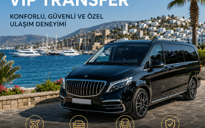Bodrum VIP Transfer Konforlu ve Güvenli Ulaşım Deneyimi